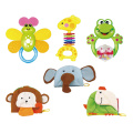 Eco-Friendly Lovely Baby Toy Plastic Baby Rattle with Cloth Book (10248656)